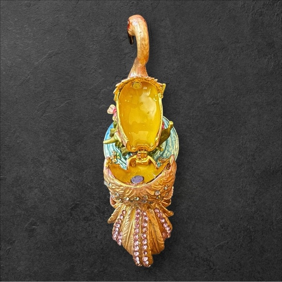 Flamingo Trinket Box - Never Used - Picture 6 of 9